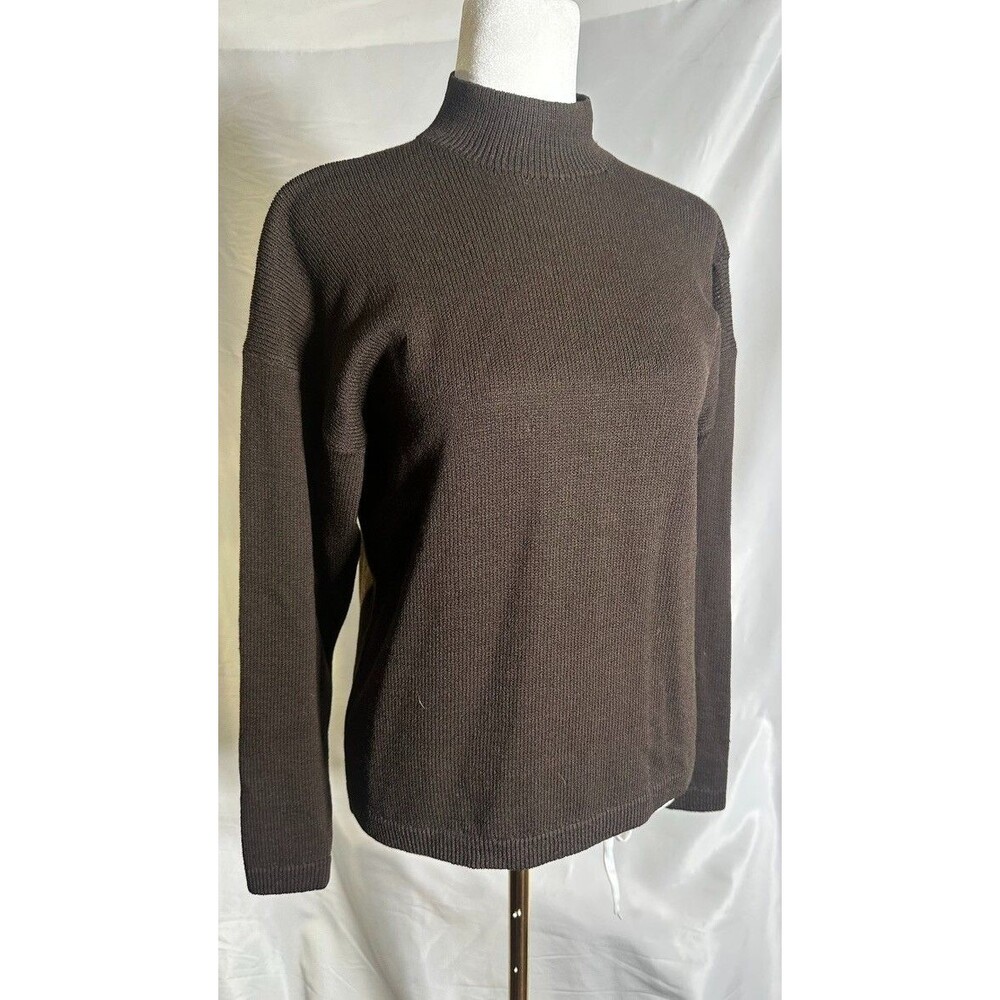 Brown St. John Turtleneck Knit Sz. 2